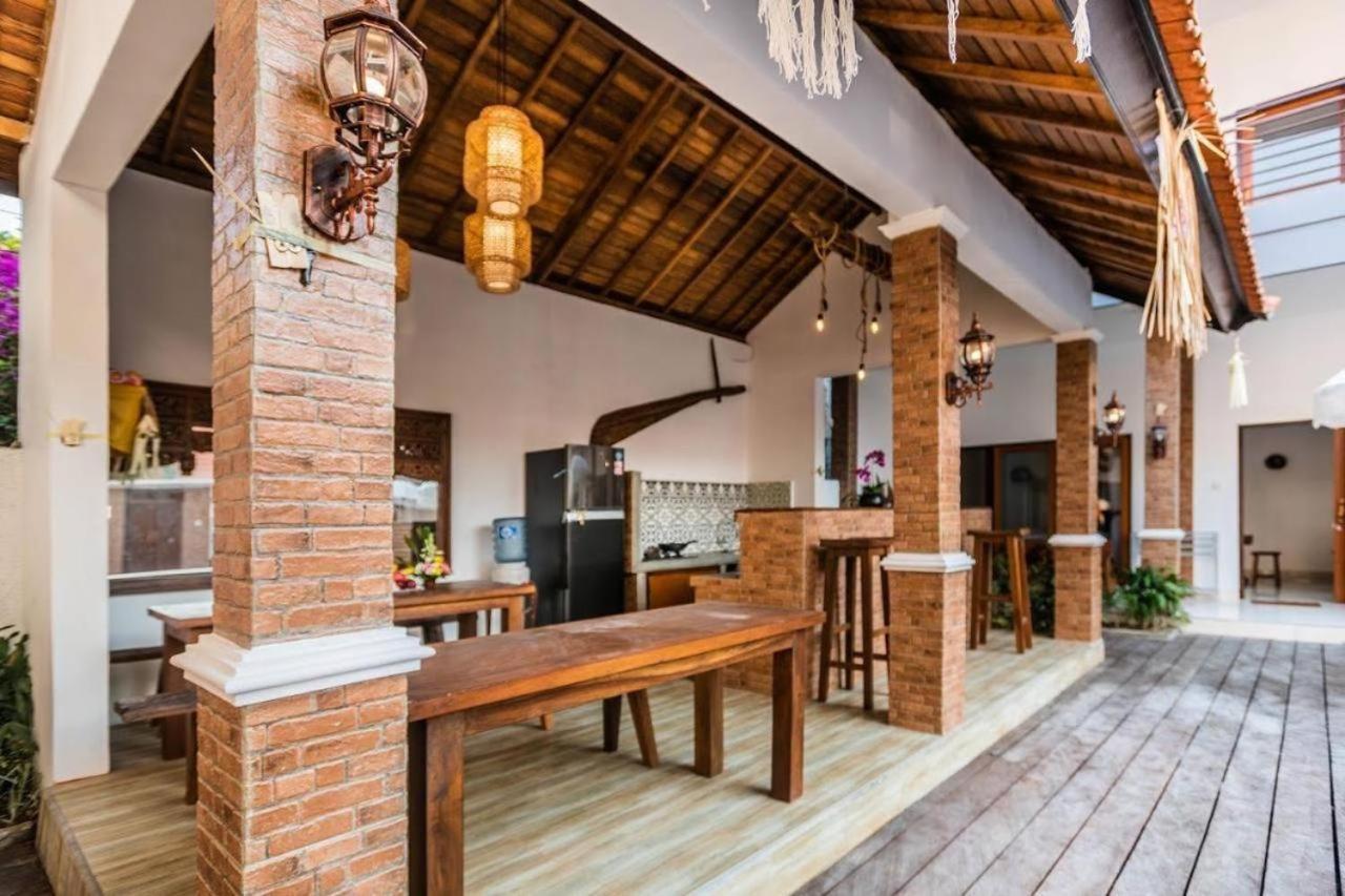 Canggu Paradise:Private House/Room Apple Near Pool Екстер'єр фото