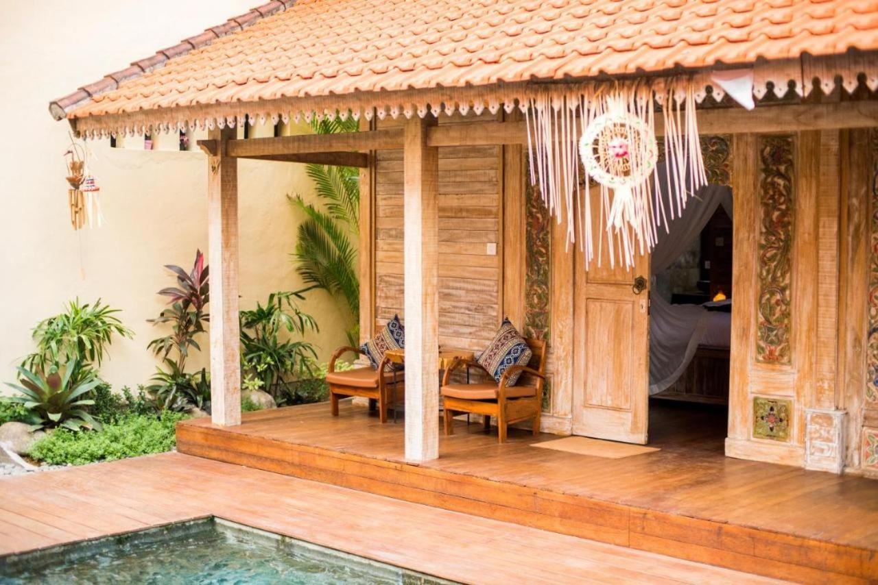 Canggu Paradise:Private House/Room Apple Near Pool Екстер'єр фото